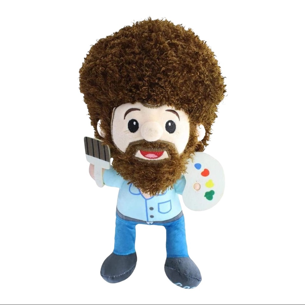 Fiesta Toys Bob Ross 10 inch Plush Toy NWT